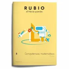 CUADERNO RUBIO A4 COMP.MATEMATICAS 5
