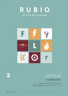 CUADERNO RUBIO A4 LENGUA EVOLUCION 3