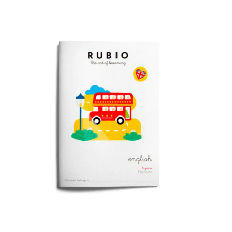 CUADERNO RUBIO A4 in ENGLISH BEGINNERS 6