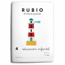 CUADERNO RUBIO A5 EDU. INF. 4 EL MAR
