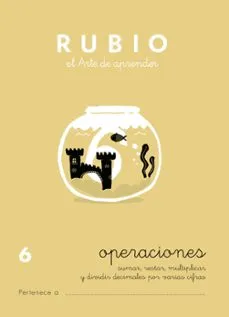 CUADERNO RUBIO A5 OPERAC.y PROBLEMAS 6