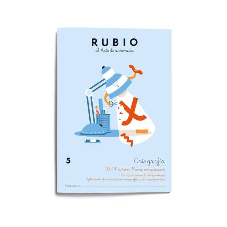 CUADERNO RUBIO ORTOGRAFIA 5 10-11 AÑOS