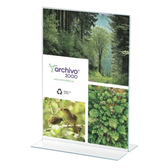 EXPOSITOR SOBR. T A6 VERTICAL CRISTAL